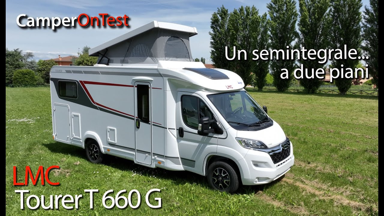LMC Tourer T 660 G: un semintegrale fuori dal comune, con un versatile tetto sollevabile a soffietto