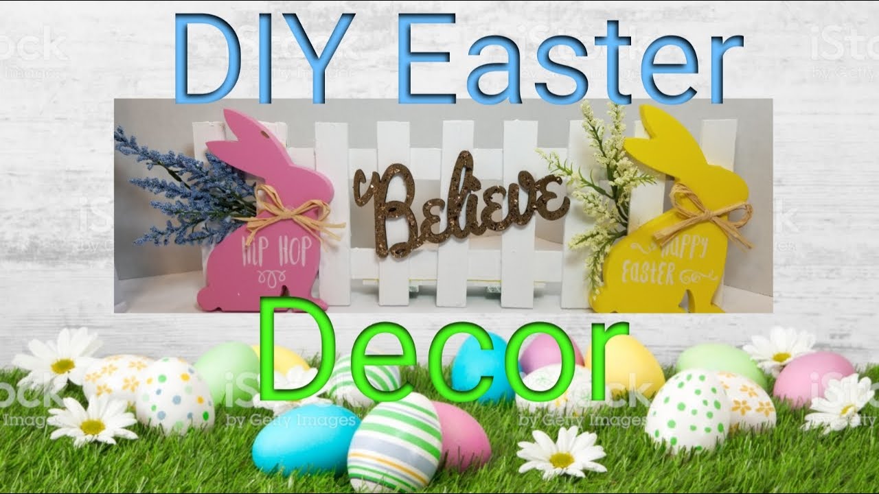 DIY - Easter Decor - Easter Project - Crafts - Paper to Masterpiece - Spring Decor