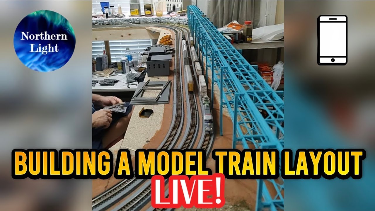 Model Train Layout Run & Chat Session LIVE! | 3/6/2026