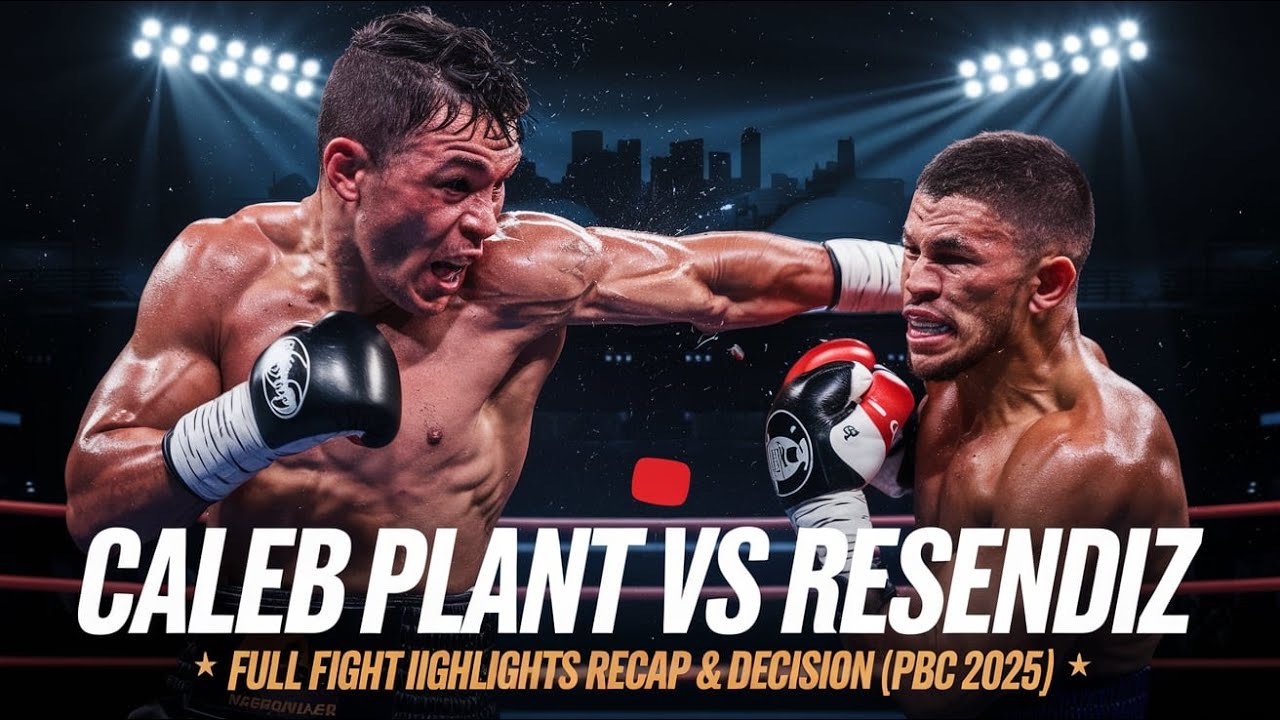 Caleb Plant vs Resendiz | Super Middleweight War in Vegas! [PBC Boxing 2025 Preview & Breakdown
