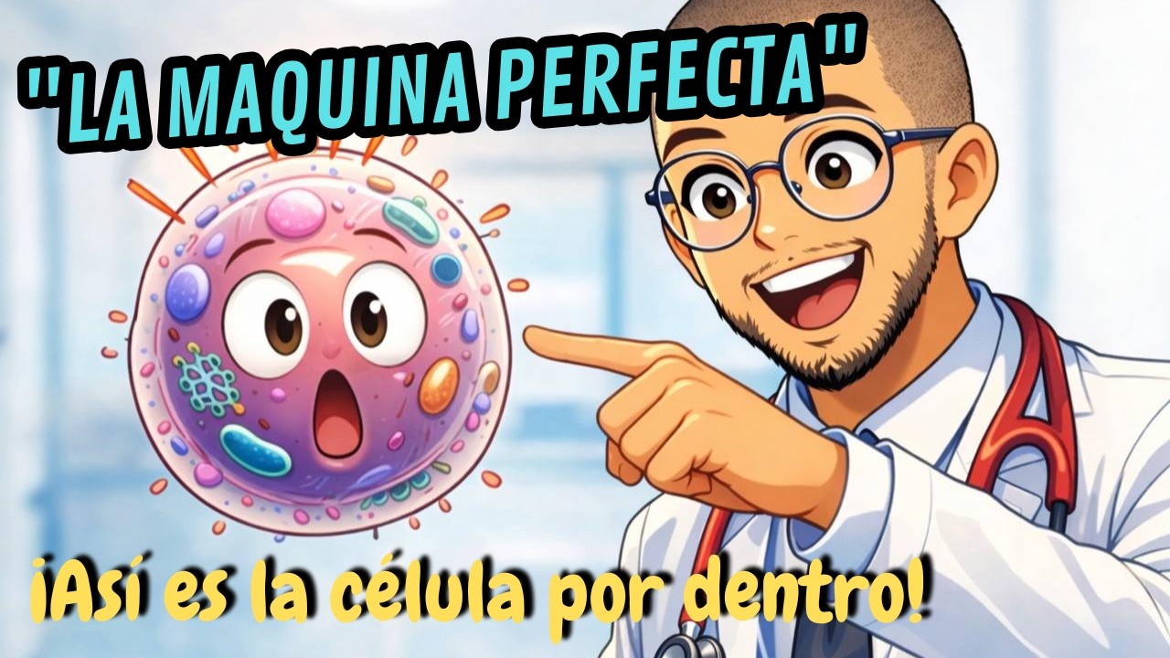 La CÉLULA y su ESTRUCTURA: Orgánulos (Curso de Fisiología Humana parte 1)