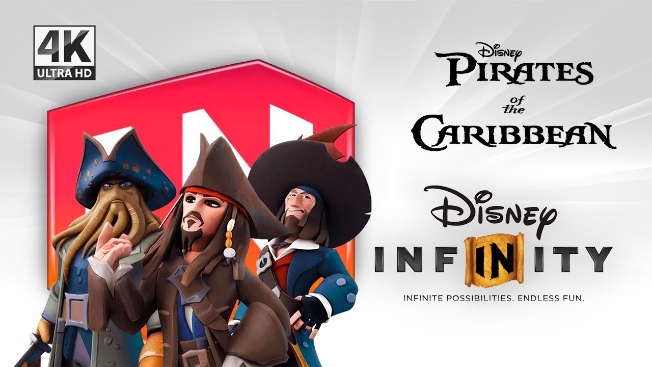 Disney Infinity 1.0  Gameplay | 4K | Pirates of the Caribbean | 100% Walkthrough | All Challenges
