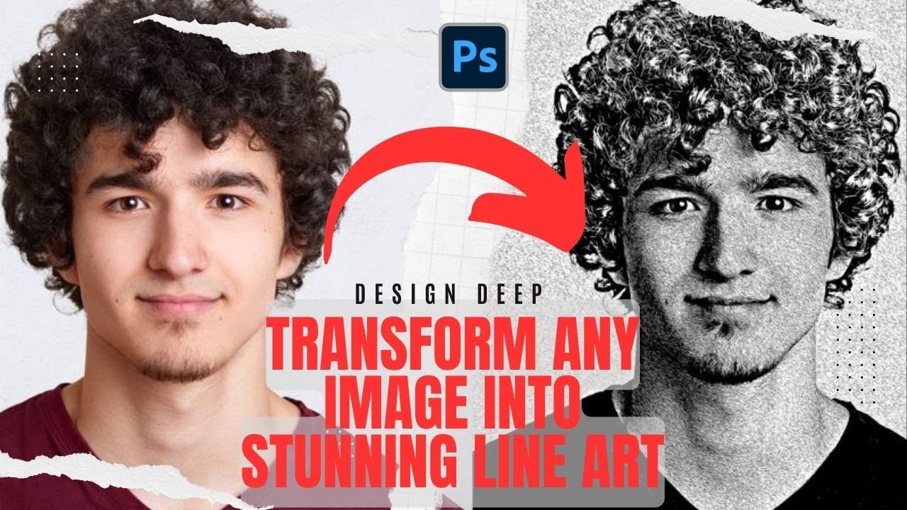 How to sketch portrait design  in adobephotoshop1