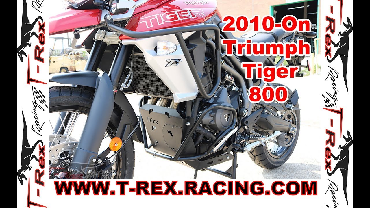 T-Rex Racing 2010-On Triumph Tiger 800 Top Engine Guards