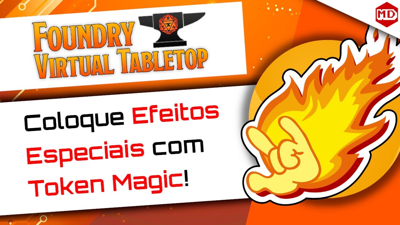 Efeitos Visuais em Tokens, Peças, Desenhos e Modelos - Token Magic