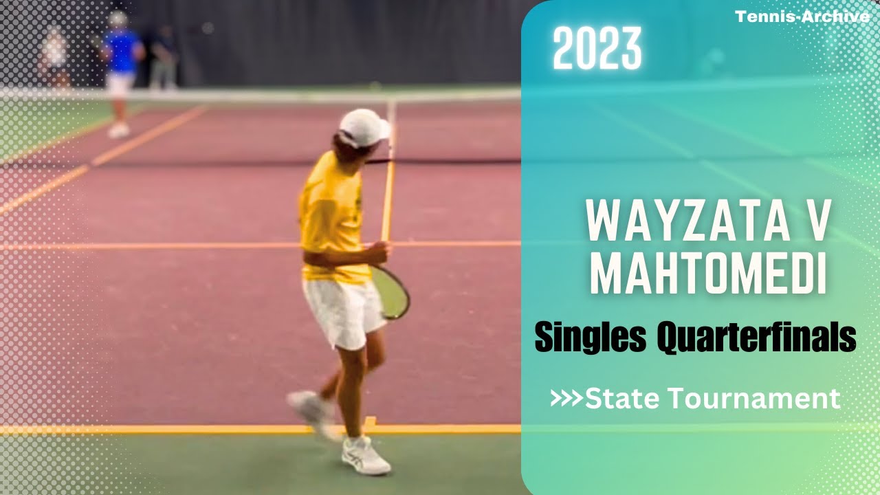 EPIC Clash: State's #1 Seed Wayzata vs. Mahtomedi | 2023 State Individual Singles Quarterfinals
