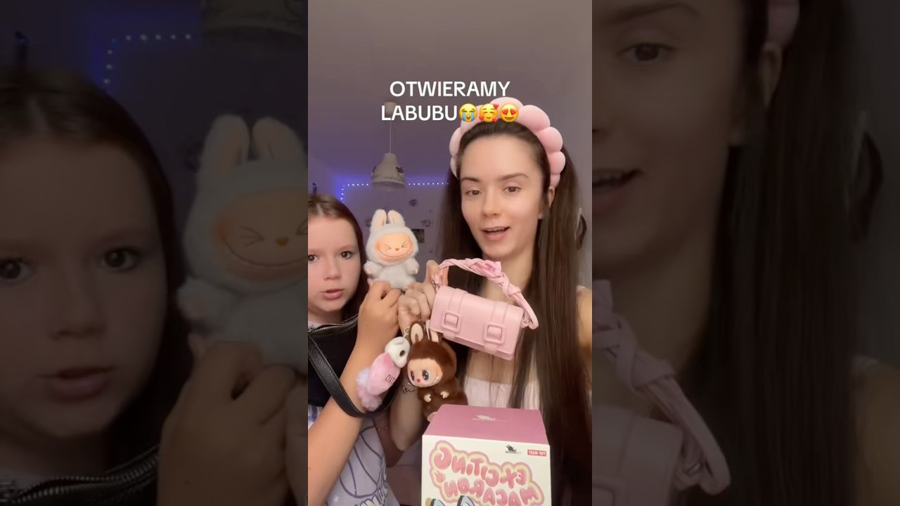 OTWIERAMY KOLEJNEGO LABUBU!🫣😭😍Z LENĄ! #unboxing #labubu