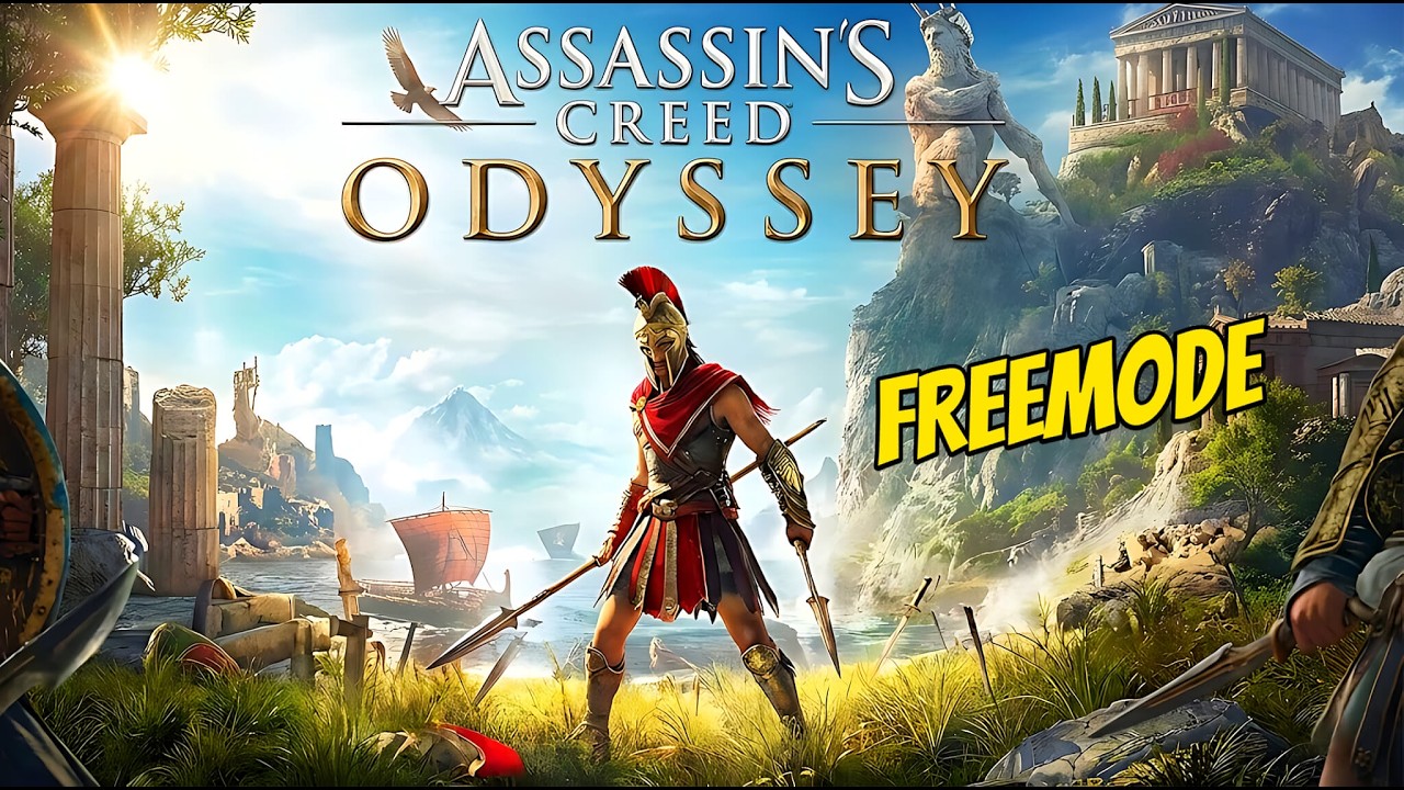 Assassin's Creed: Odyssey Exploring Ancient Greece And The Open World (No Commentary)