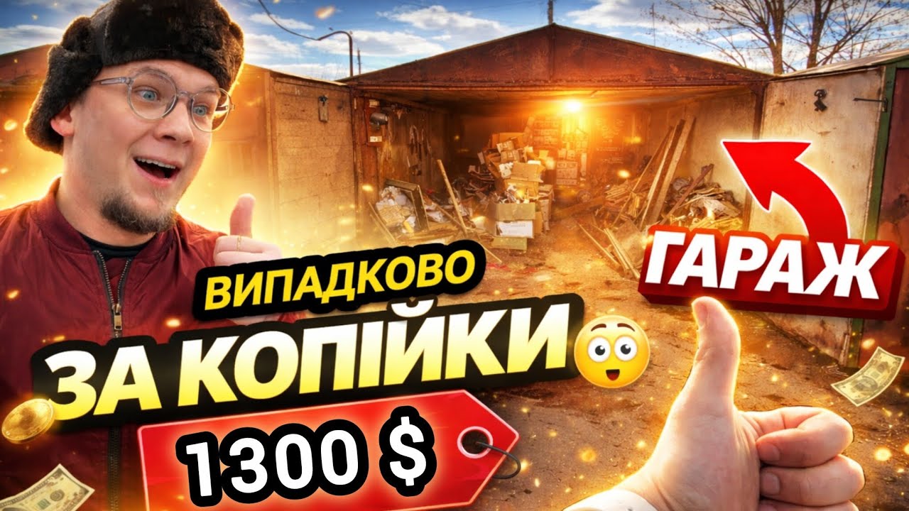 Випадково купив гараж 😱