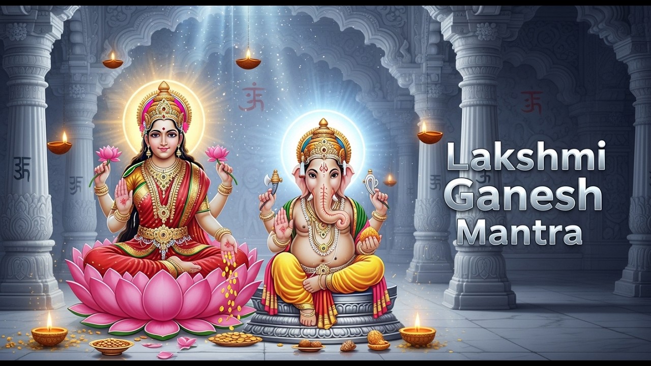 Lakshmi Ganesha Mantra for Wealth, Success & Obstacle Removal | Divine Prosperity Chant