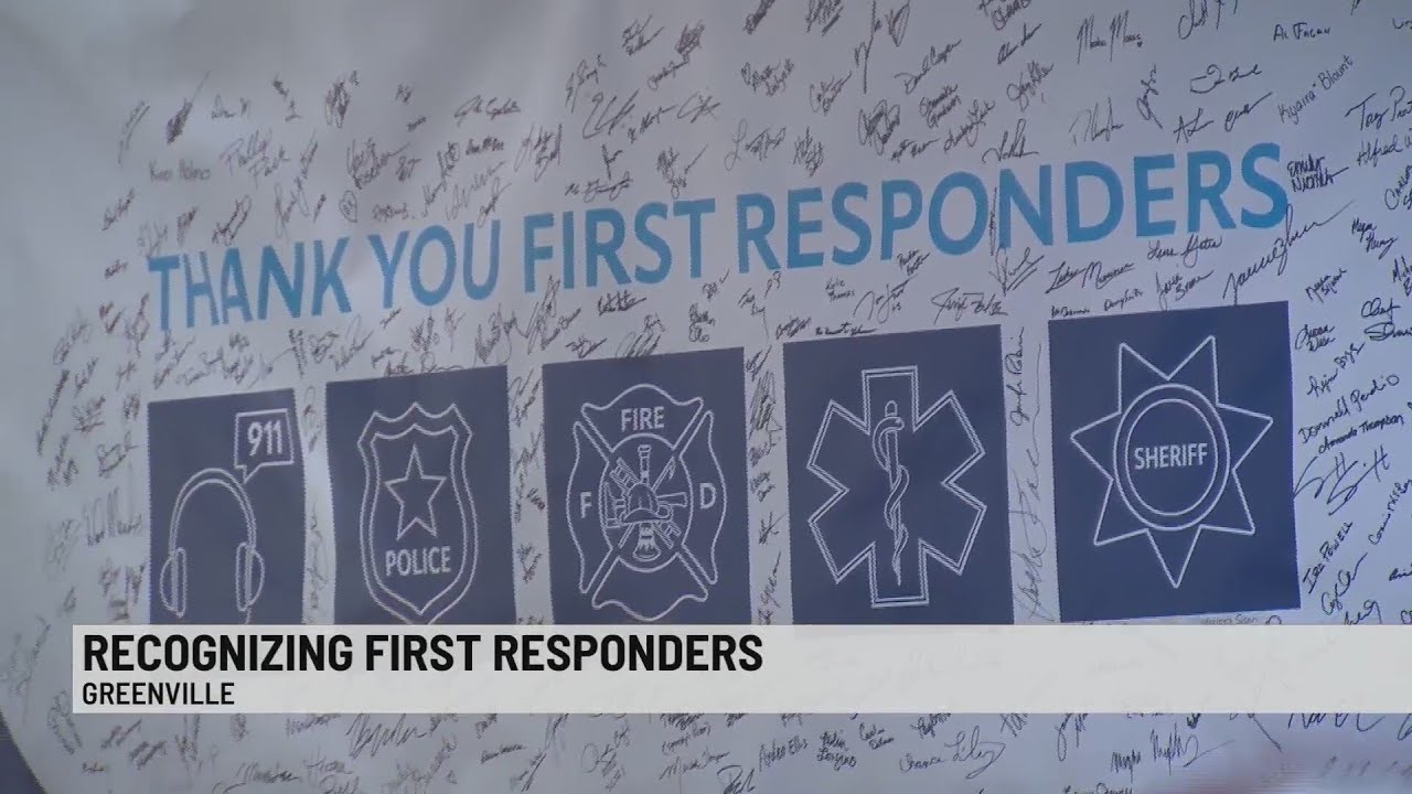 First responders recognized at Greenville event