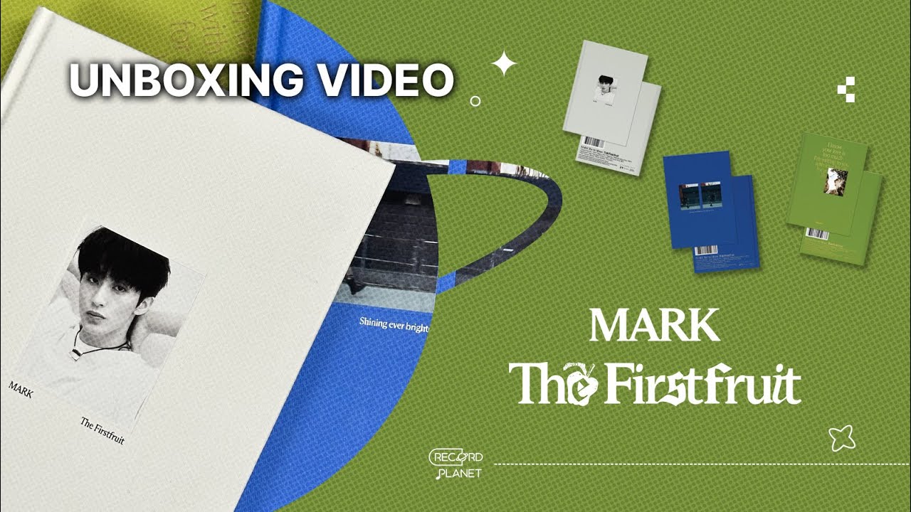 MARK [ THE FIRSTFRUIT ]｜마크 앨범깡 #NCT #MARK #THEFIRSTFRUIT