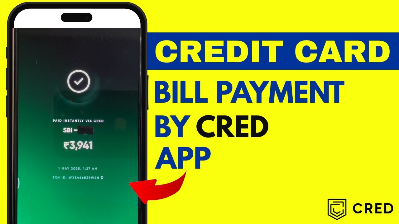 SBI Credit Card Bill Payment by CRED App| SBI Credit Card Payment Kaise Kare| Pay Bill By CRED App|