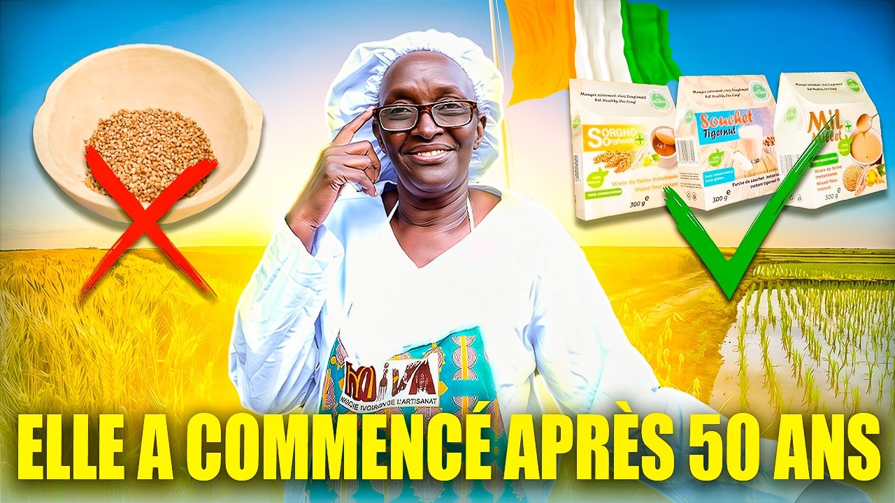 À 66 ans, Cette Ivoirienne Lance Son Entreprise Et Veut Changer L’Afrique!