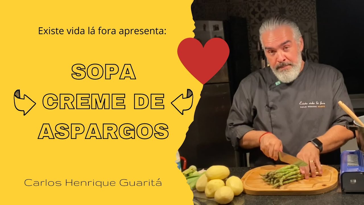 Sopa Creme de Aspargos | Existe vida lá fora
