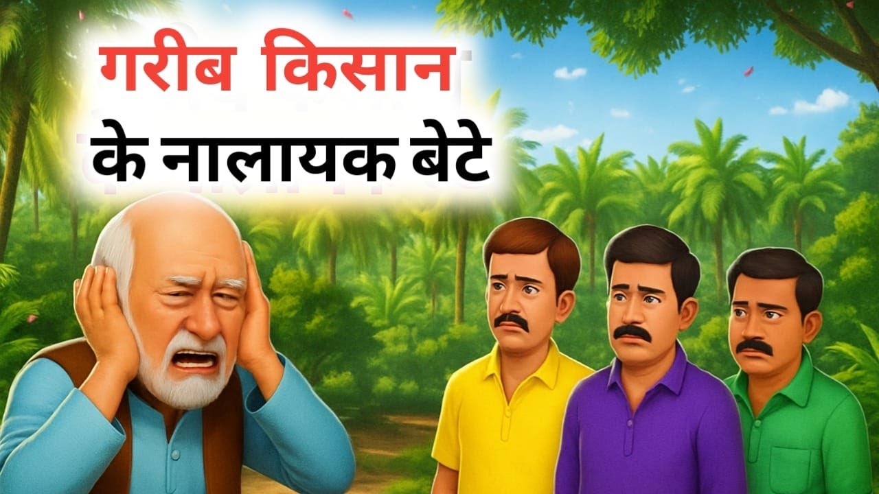 गरीब किसान के नालायक बेटे | garib kishan ke nalayak bete | #garib #garibkisan #youtube #hindikhaniya
