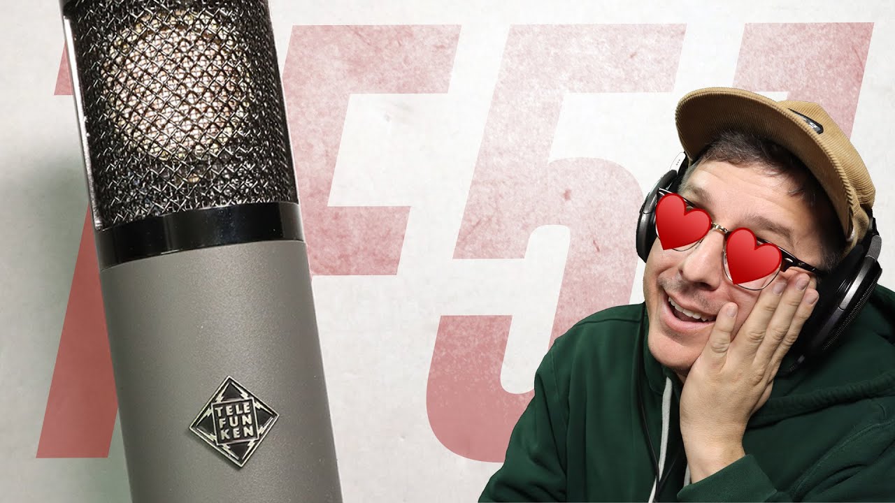 Обзор/тест Telefunken TF51 (в сравнении с AT2020, NT1, TLM103, U87, U67)