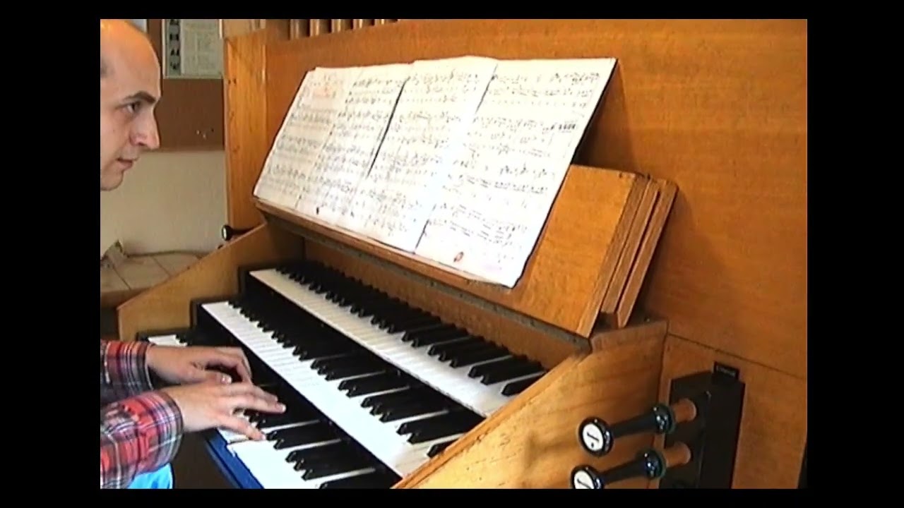 Akademia Muzyczna Poznań sala 184 Piotr KowalewskiOrgan Sonata No.3, Op.56 (Guilmant, Alexandre)