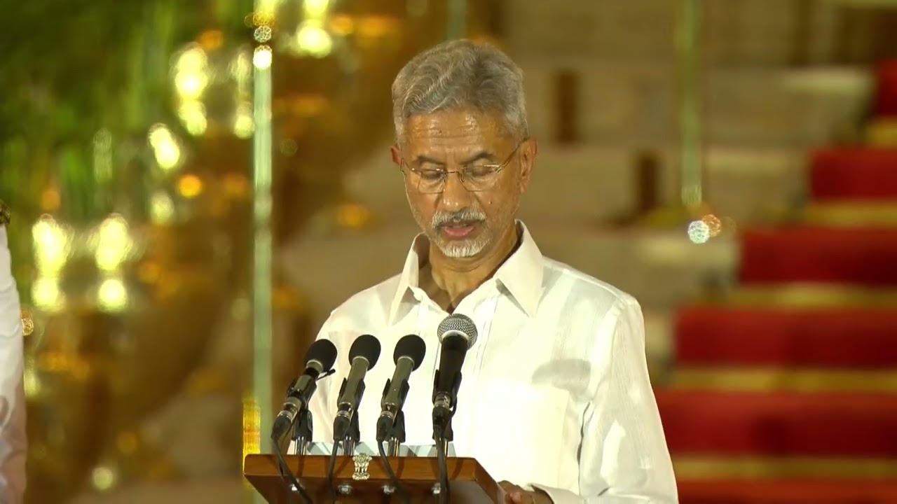 Dr. S. Jaishankar takes oath as Cabinet Minister | DD India