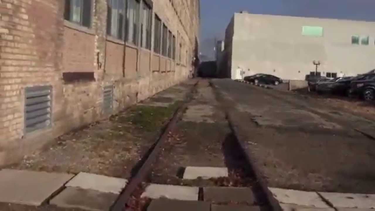 Abandoned GR Press Railroad Spur
