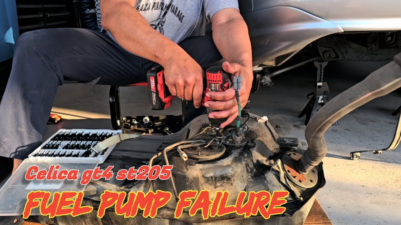 Toyota Celica GT4 ST205 Fuel Pump Removal Change Out