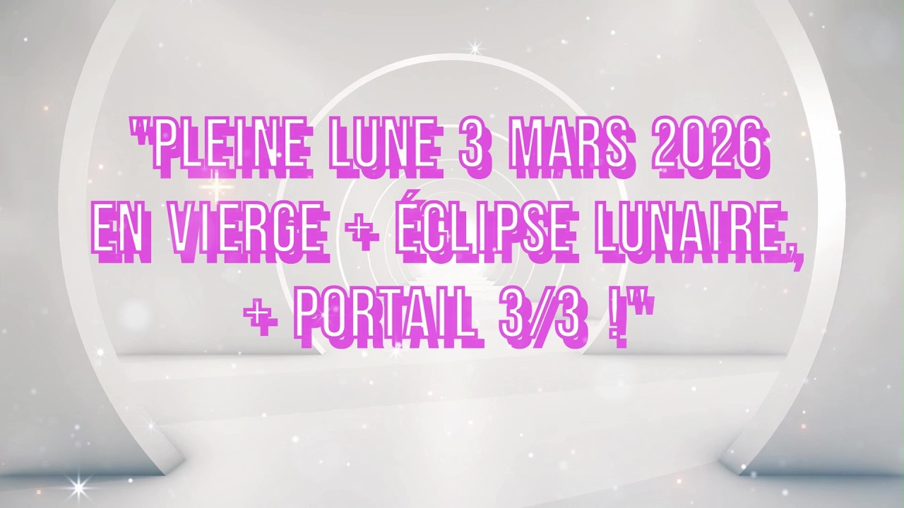 🌕Pleine lune de Sang  🌘 Eclipse Lunaire 💫Portail 3/3 🙏Silence 😌écoute interne #pleinelune#guidance