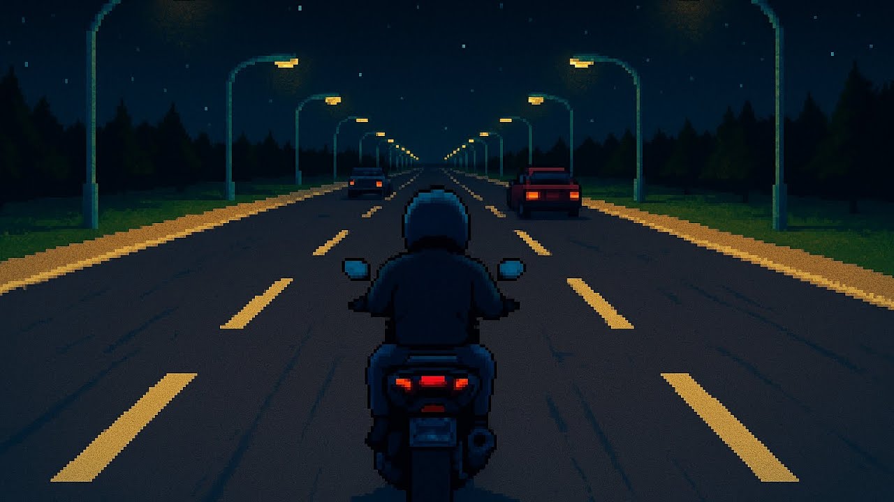 راجع للدار بالليل والكاميرا ورايا بحال فشي لعبة Retro 🎮