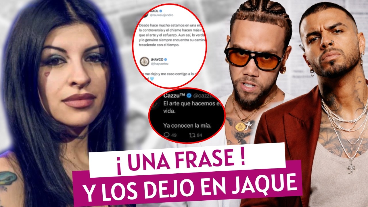 Cazzu responde con UNA frase a “Rosita”… y fue jaque a Rauw y Jhayco