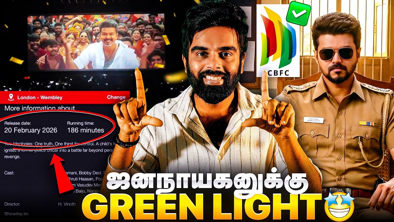 JANA NAYAGAN Premiere Shows 🤩: Jana Nayagan Release Date Update 🔥 | Thalapathy Vijay | H.Vinoth