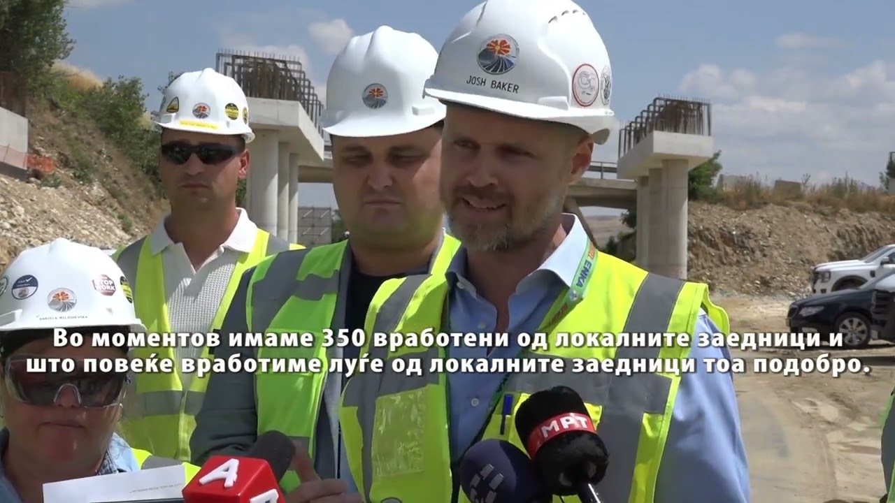 Интензивно се работи на автопатот Прилеп - Битола, Бехтел и Енка бараат уште околу 400 работници