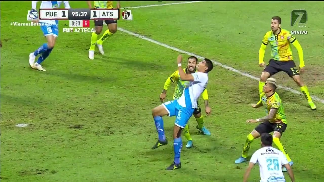 Gol de Guillermo Mart&iacute;nez | Puebla 1-1 Atlas | Liga BBVA MX - Grita M&eacute;xico C22 - Jornada 5