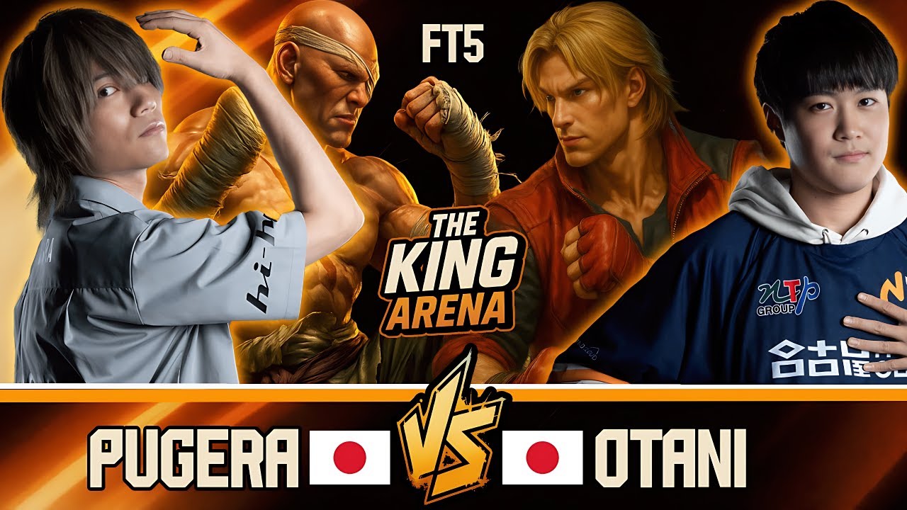 🔥 FT5 ▰ PUGERA (Sagat) vs OTANI (Ken) ▰  Street Fighter 6 🔥
