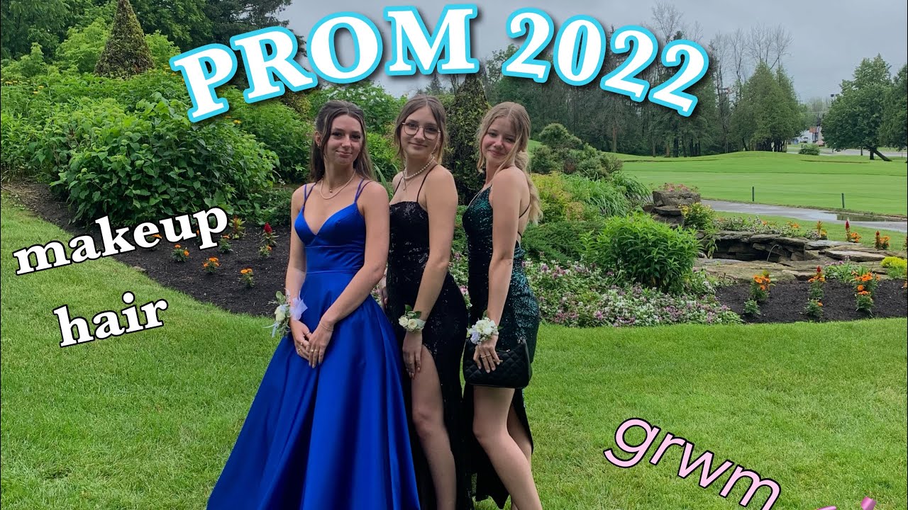 SENIOR PROM get ready with me 2022!