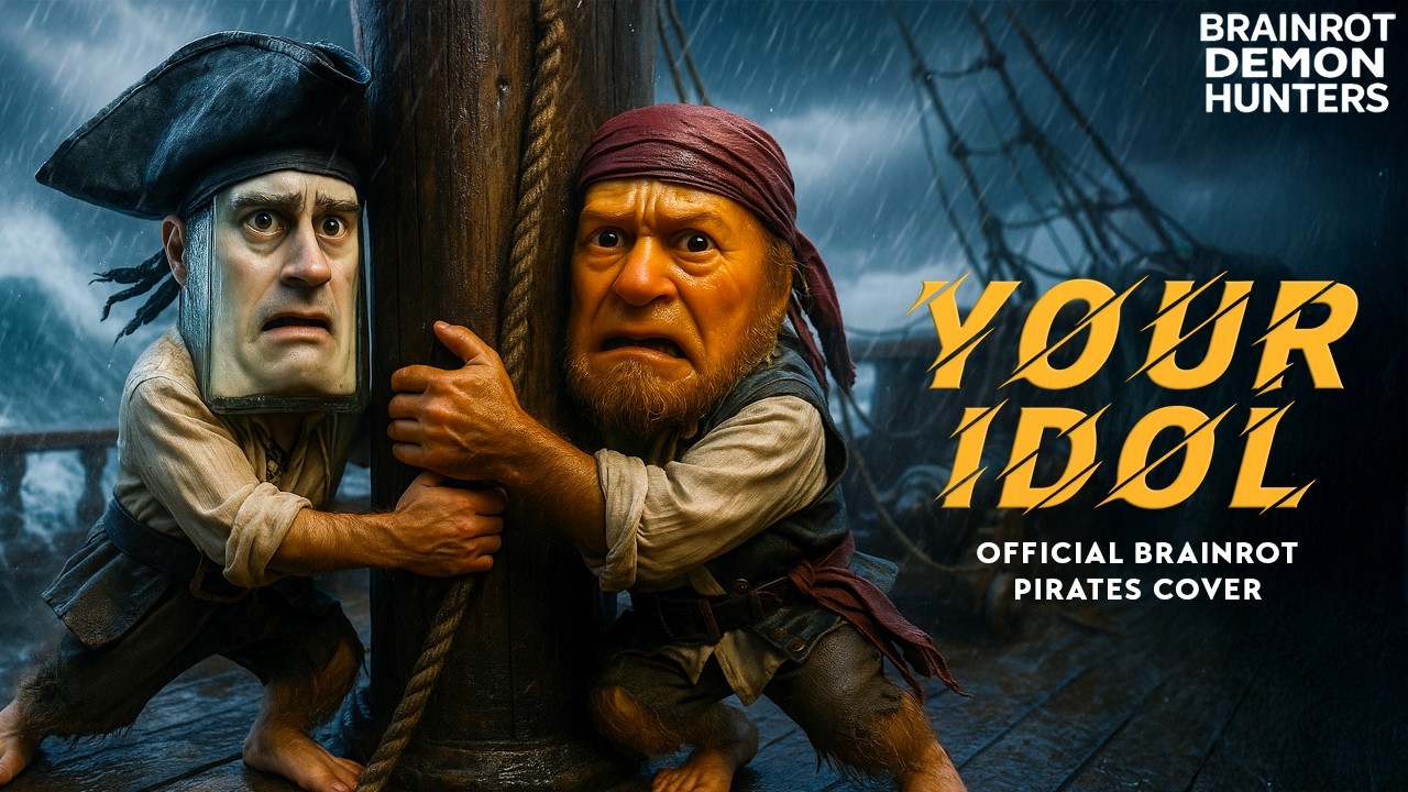 YOUR IDOL x BRAINROT PIRATES | Official Music Video