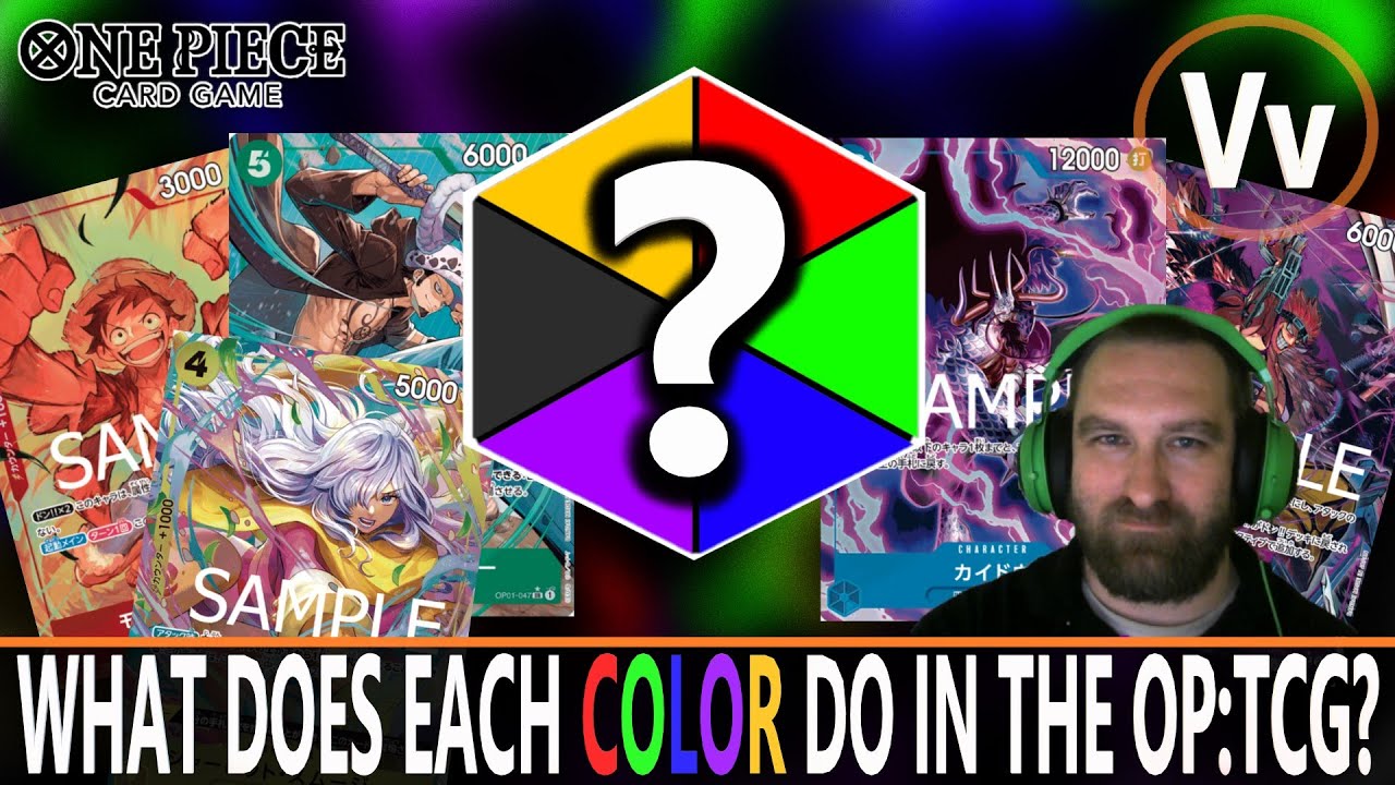 One Piece TCG: Choosing a Color/Which Color Should I Choose? What does each Color do in the OPTCG?