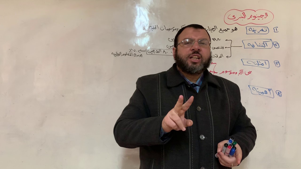 أحياء 3 ث :الجينوم البشرى