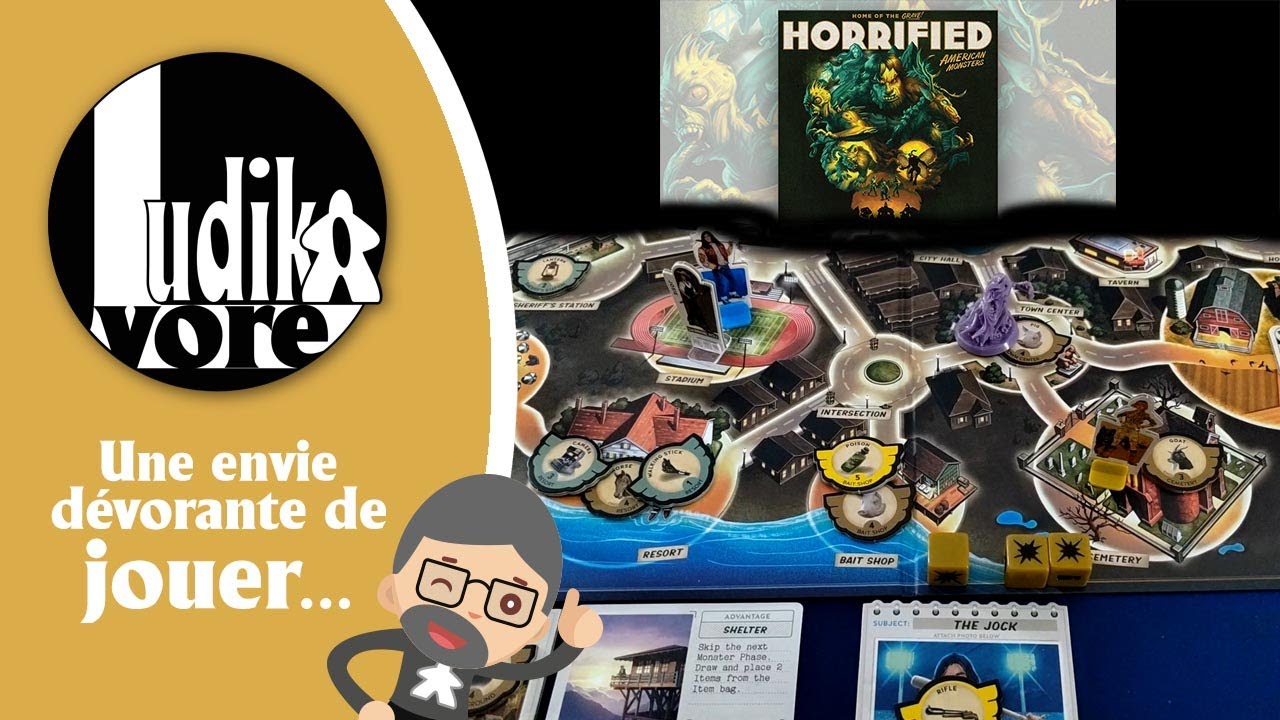 Horrified American monsters : Explipartie