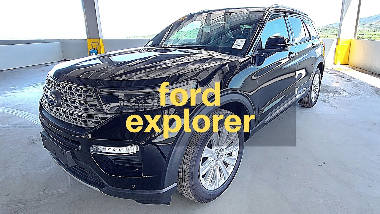 2021 Ford Explorer Limited 4x4 A/T in Tuxedo Black - Walkaround + Revs (Philippines)