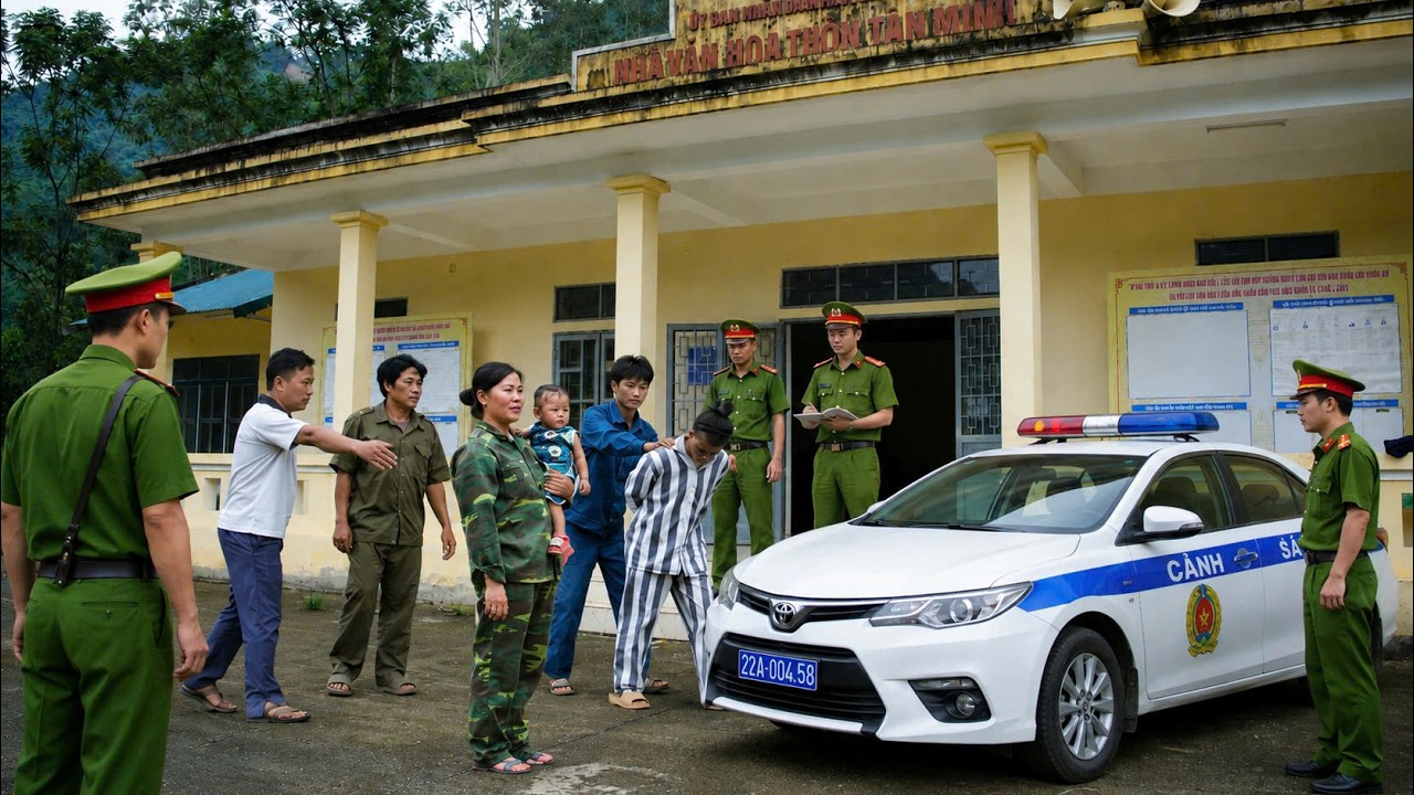Full video: What Trieu Suong said after the police caught the perpetrator and imprisoned her.