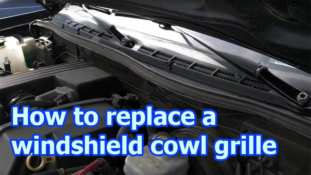 Как заменить решетку лобового стекла 20820072, Chevy Colorado, 31.03.2018