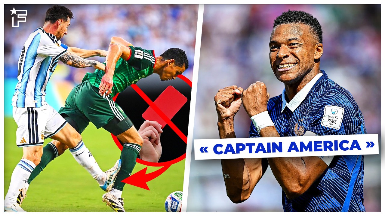 Le carton rouge non donn&eacute; &agrave; Messi fait SCANDALE, Mbapp&eacute; CHOQUE le monde entier | Revue de presse