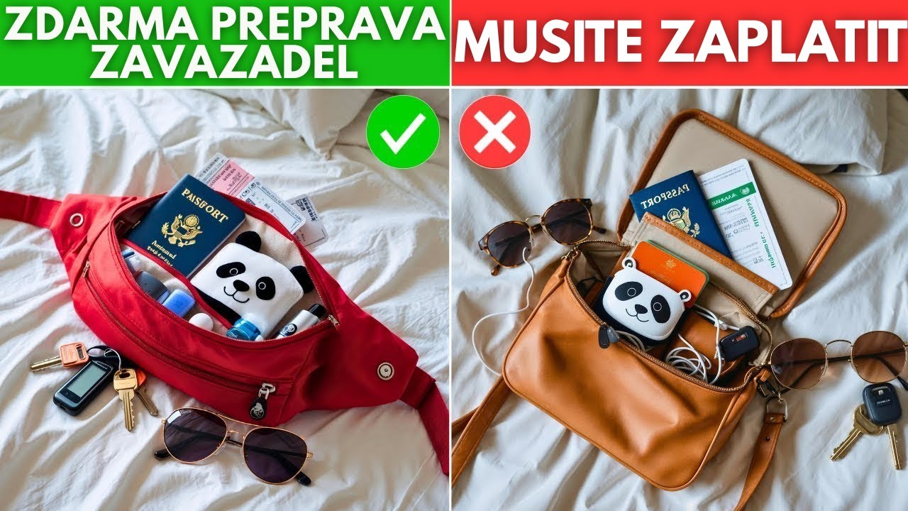 Geniální cestovní triky, o kterých letecké společnosti nechtějí, abyste věděli