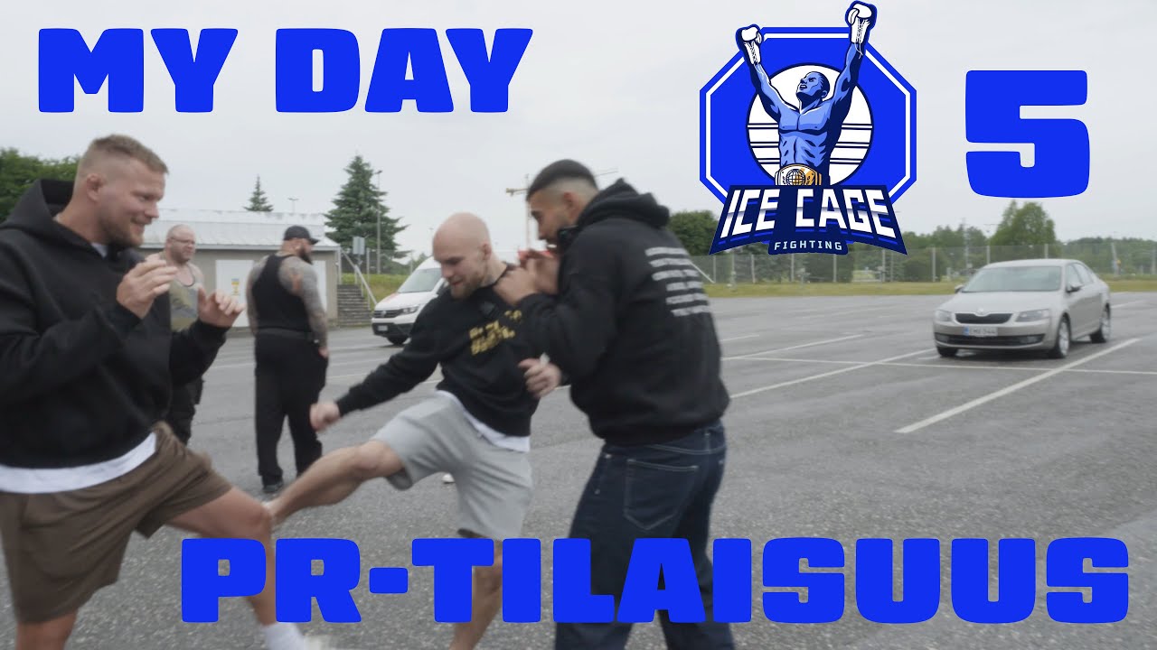 Ice Cage 5 pressi BTS