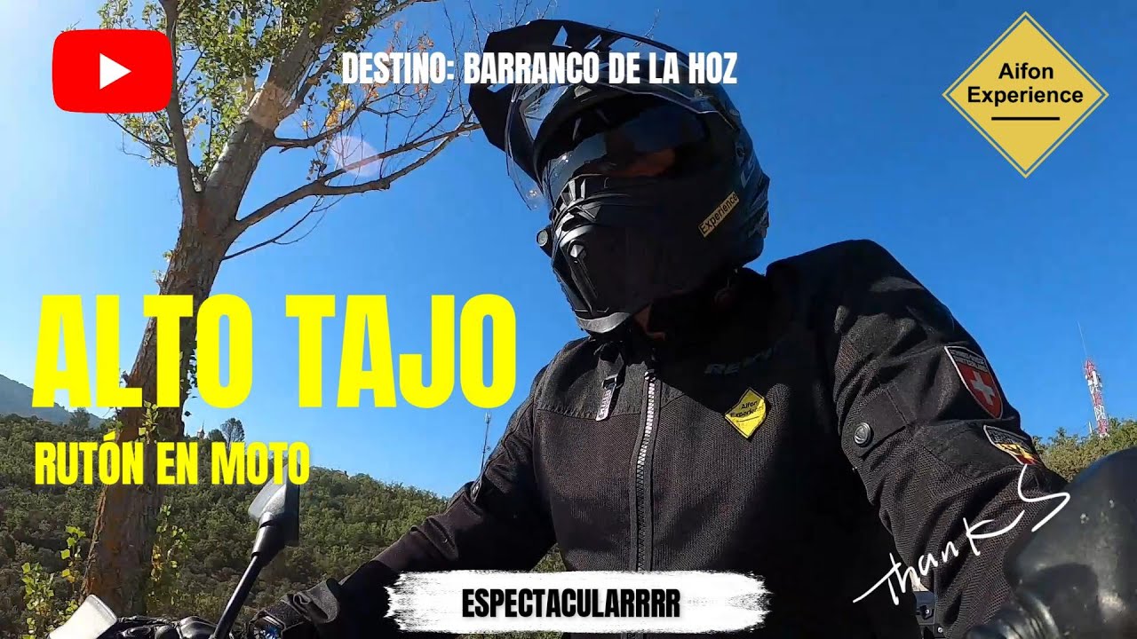 Ruton en MOTO por el ALTO TAJO