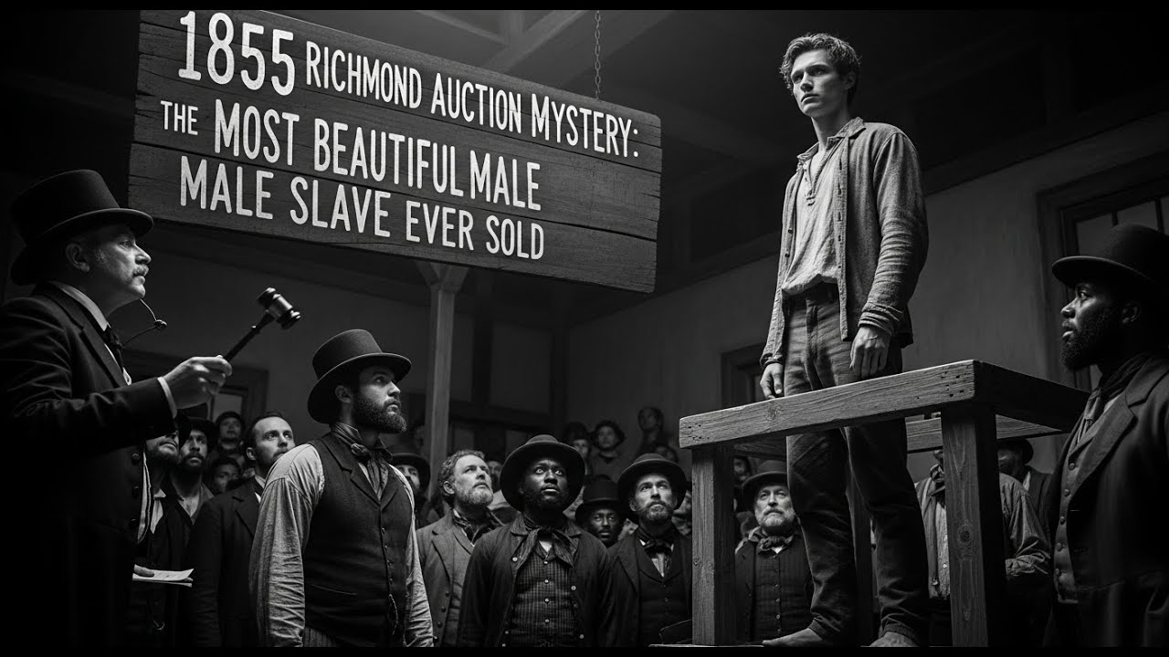 1855 Richmond Auction Mystery The Most Beautiful Male Slave Ever Sold