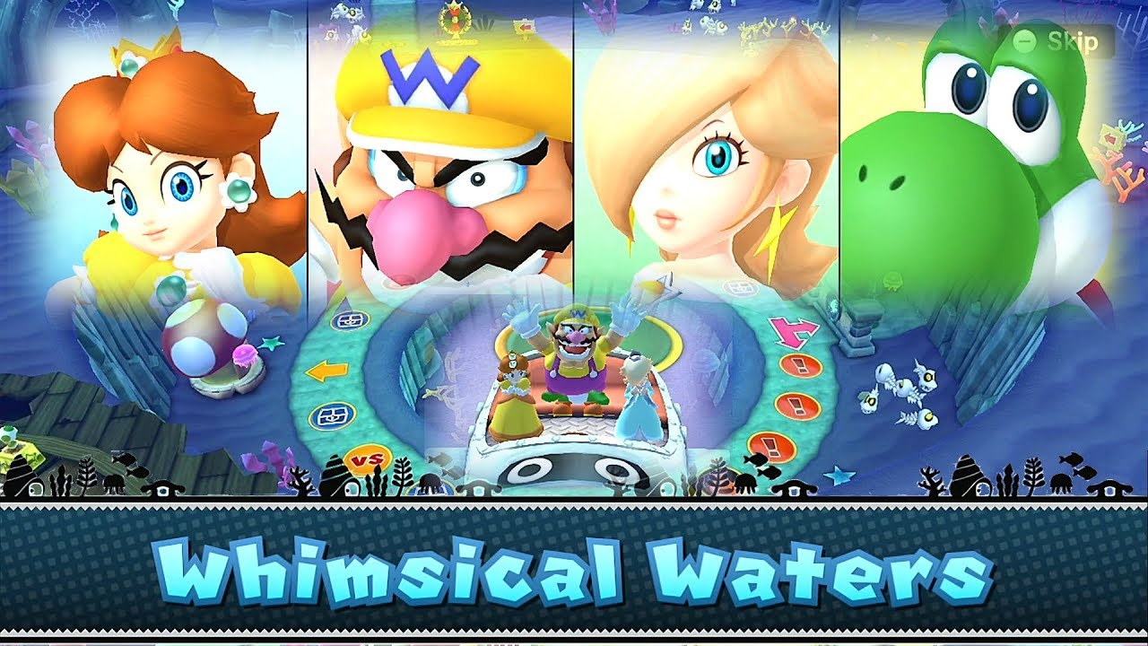 Mario Party 10 Whimsical Waters ◆Daisy VS Wario VS Rosalina VS Yoshi﻿ #6