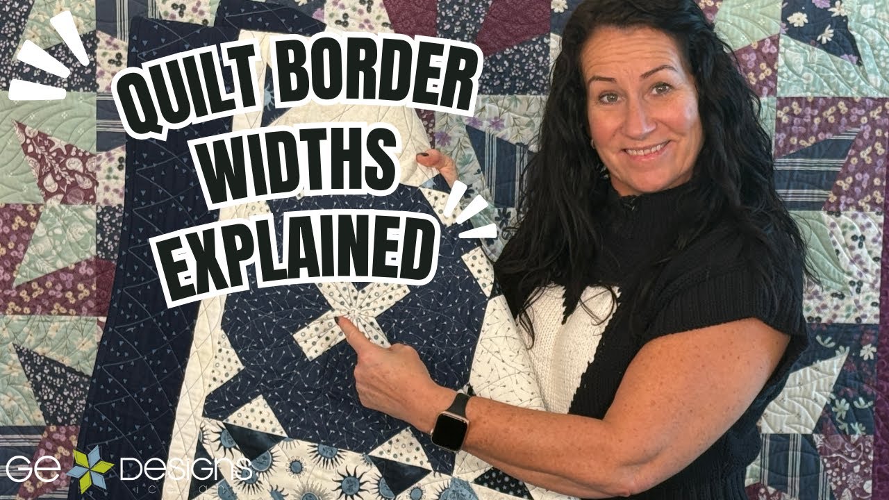 Quilt Border Widths Explained: Gudrun's Top Tips