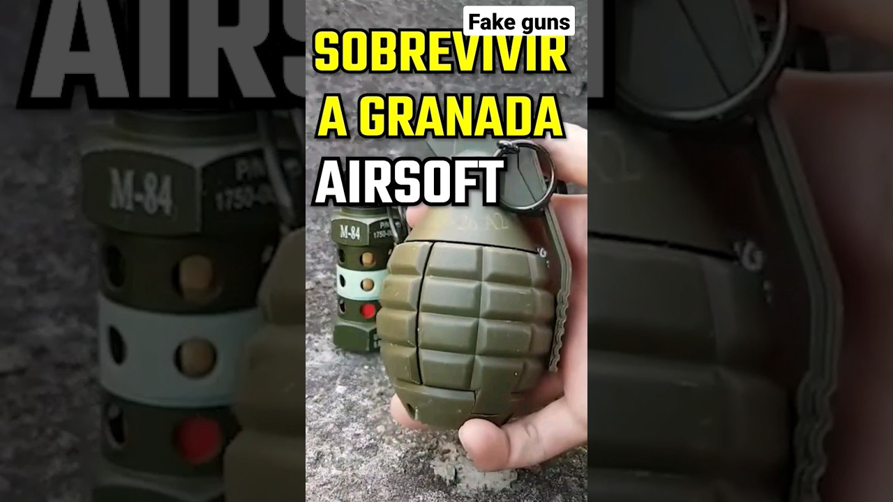 Como SOBREVIVIR a GRANADAS en Airsoft #airsoft #fakeguns