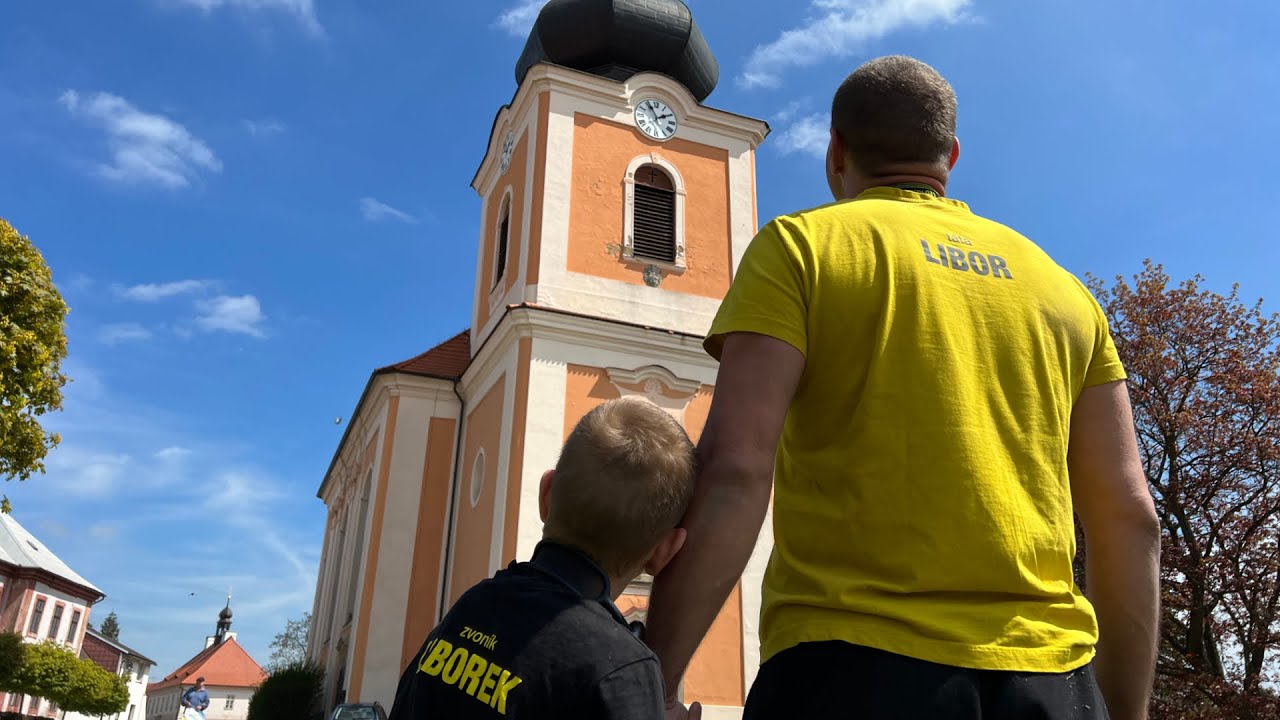 #zazvony do kostela sv. Jakuba Většího do Kladrub a objev gotického zvonu