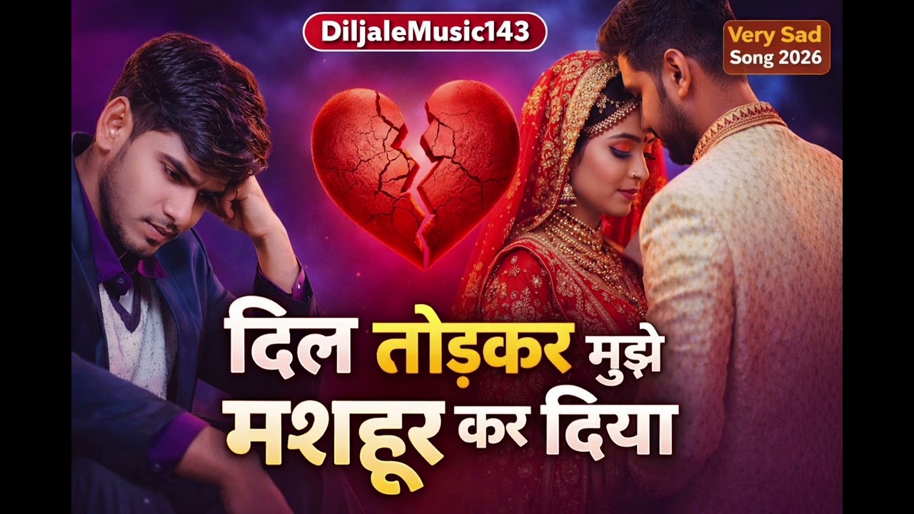 उसने दिल तोड़कर मुझे मशहूर कर दिया 💔 | Bewafa Sad Song 2026 | Heart Touching Breakup Song | 